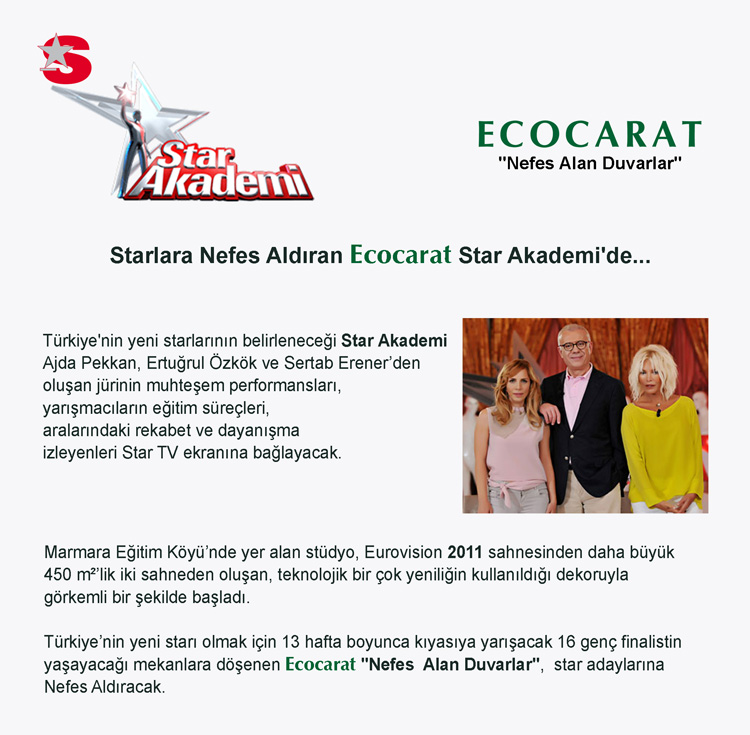 •	Star TV Star Akademi Yarışması